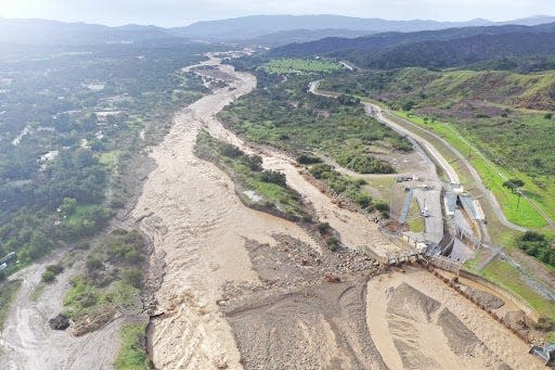 A January 2023 storm damaged the Casitas Municipal Water District's Robles diversion. The storm damaged large swaths of areas particularly around Ventura and Ojai.
