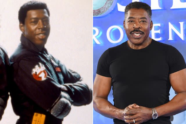 <p>Columbia Pictures; Karwai Tang/WireImage</p> Ernie Hudson in 1984's 'Ghostbusters' and in 2024
