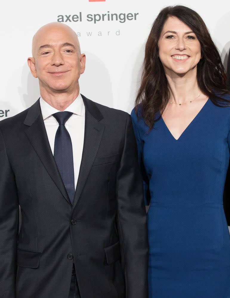 Jeff and Mackenzie Bezos | Jörg Carstensen/picture alliance via Getty