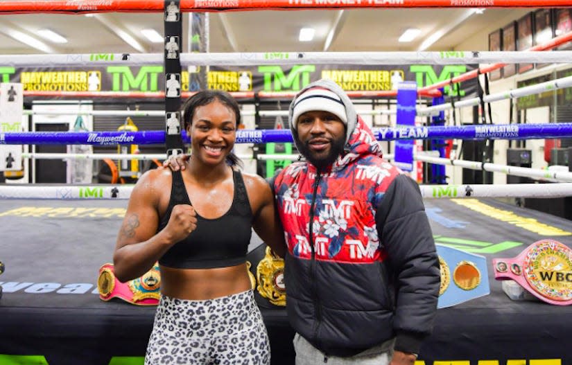 Claressa Shields and Floyd Mayweather have joined forces.