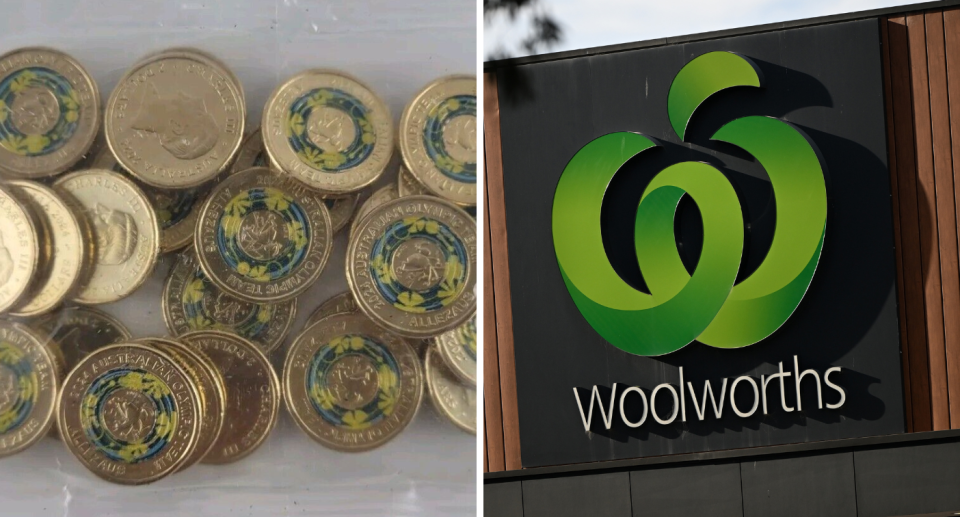 Woolworths coins 