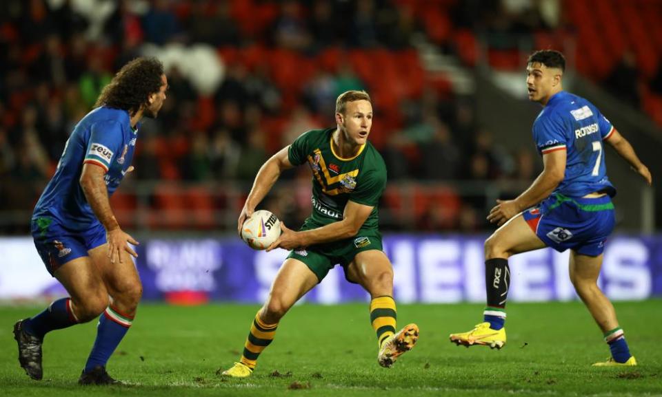 Daly Cherry-Evans takes the game to Italy in the group stage.