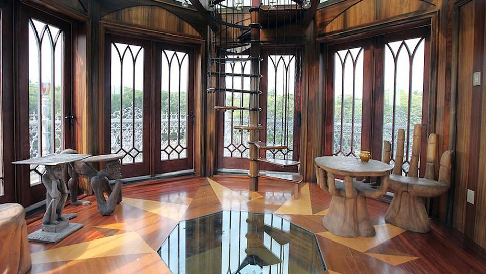 The observation room also has glass floor panels. - Credit: Photo: Tyra Pacheco