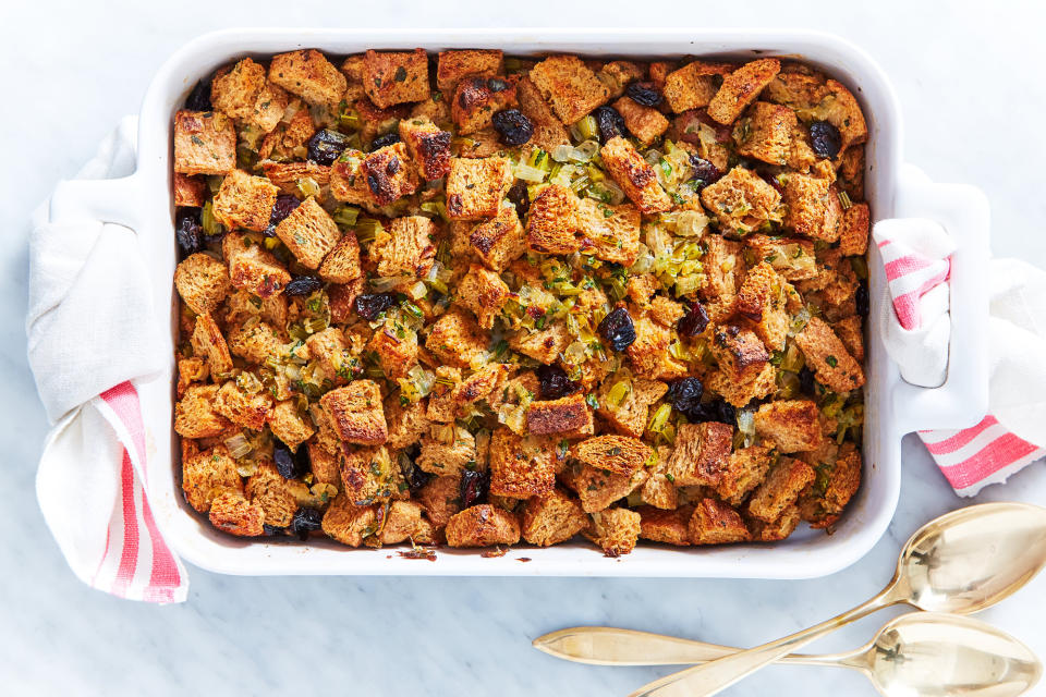 Classic Herbed Stuffing with Dried Cherries