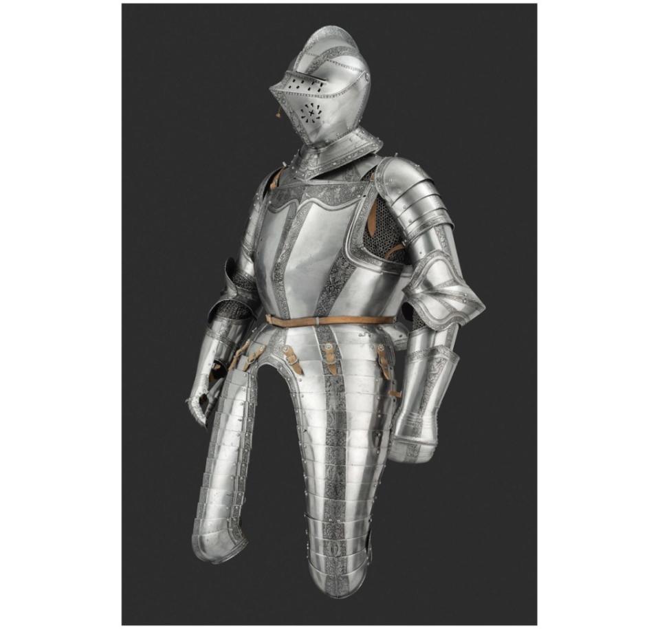 Duke of Brunswick Armor, c. 1550, steel and leather.