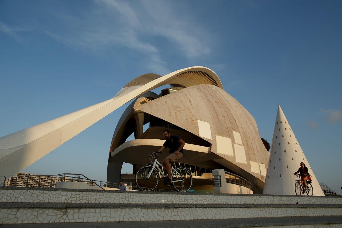 Valencia has top notch architecture, food, and bike hire to ride off the calories (Getty)