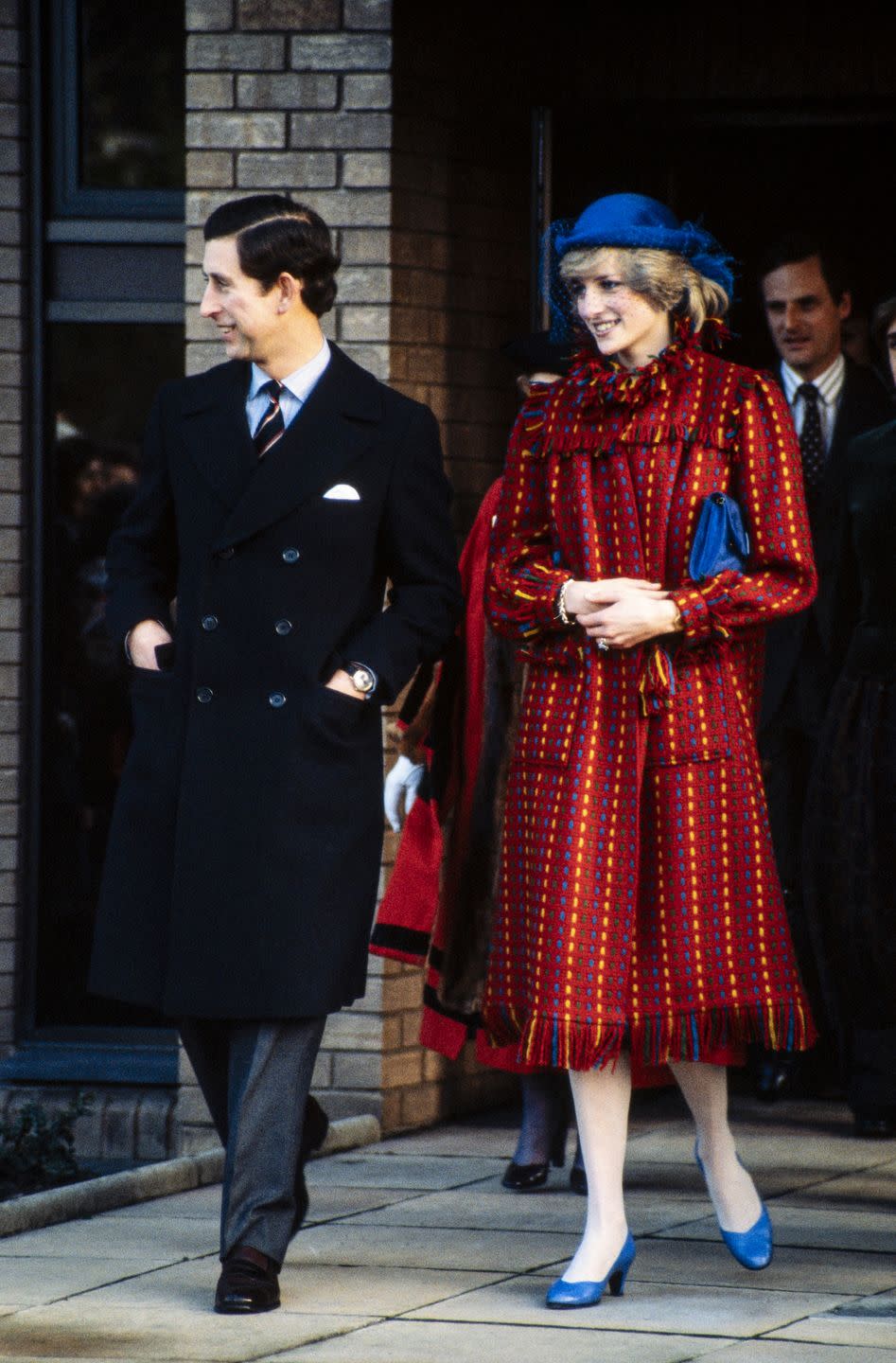 london november 5 prince charles princess diana at the guildhall in london, on november 5, 1981, the day it was announced that she was pregnant with prince william photo by david levensongetty images