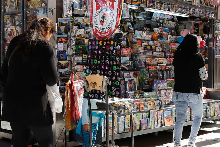 Los kioscos de diarios y revistas están cerrados durante el Día del Canillita