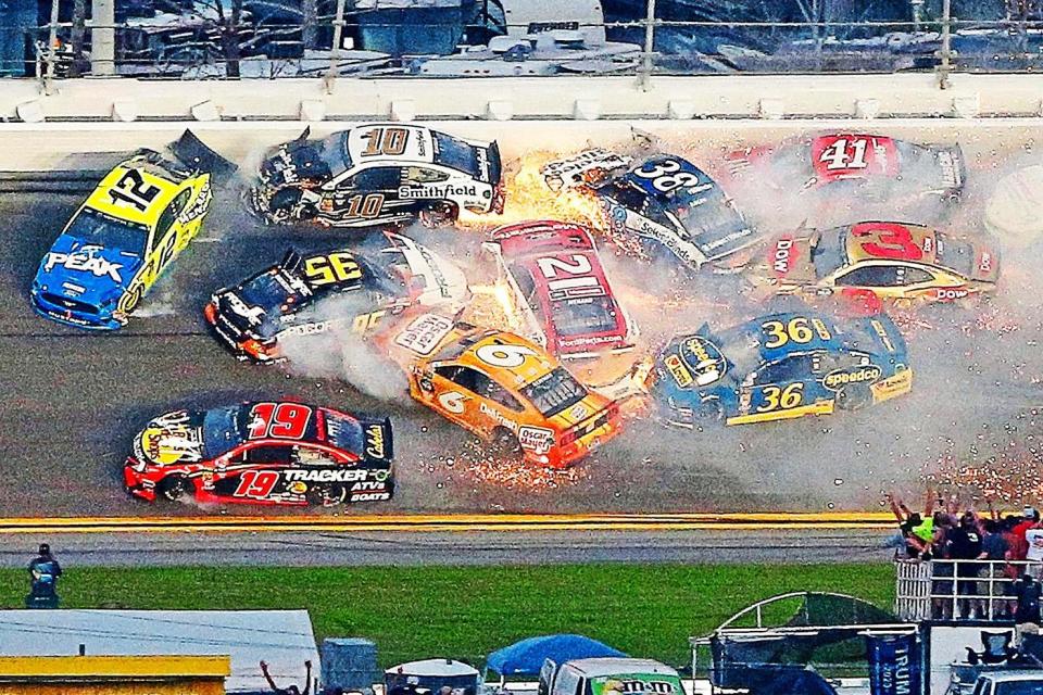 Daytona 500: Paul Menard accepts blame for 21-car pile-up