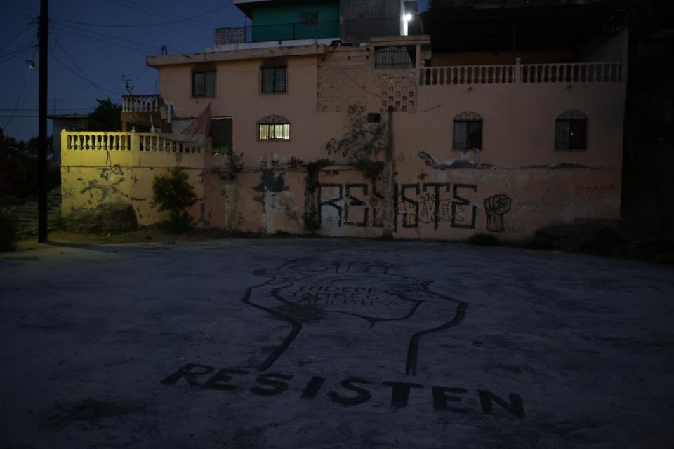 A building with graffiti