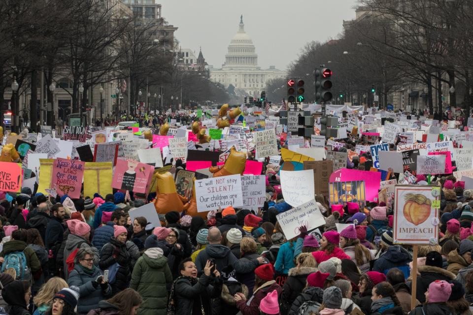 The Women’s March on Washington.