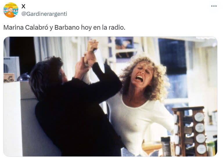 Los mejores memes tras el incómodo momento entre Barbano y Calabró en los Martín Fierro de la radio