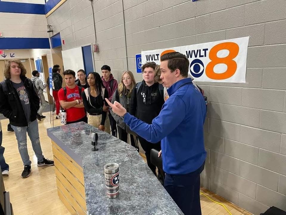 WVLT news anchor Will Puckett talks about careers in media.