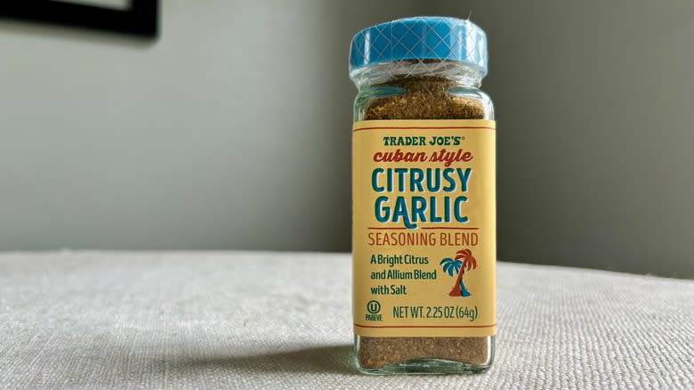 Trader Joe's citrus-garlic seasoning