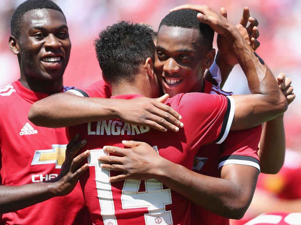 Anthony Martial stood out for Manchester United in Santa Clara: Manchester United