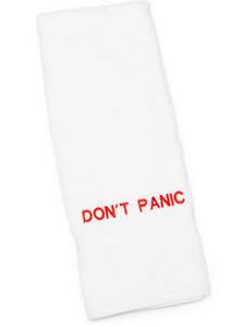 Don't Panic Towel