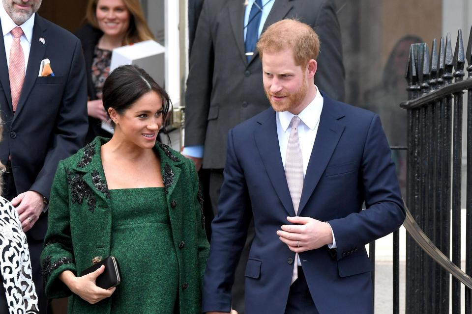 Royal delivery: The Duke and Duchess of Sussex (Karwai Tang/WireImage)