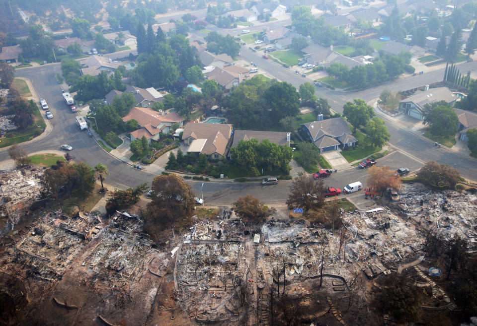 Deadly wildfires in Northern California