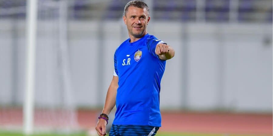 Serhiy Rebrov is currently the head of the Emirate Al Ain