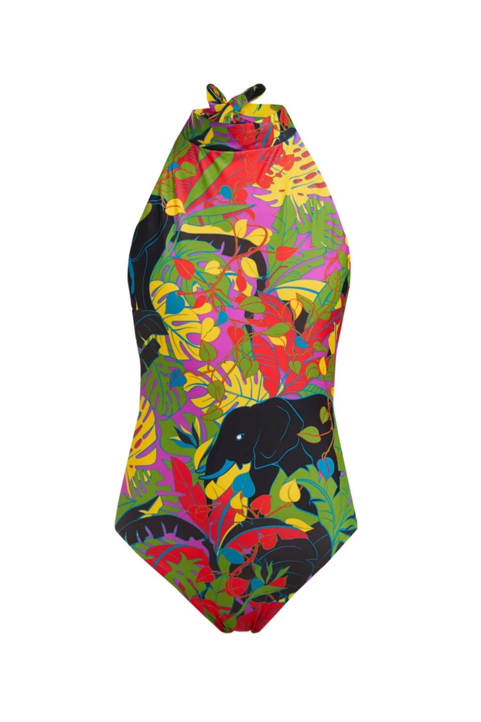 Stromboli Elefante-Print Swimsuit