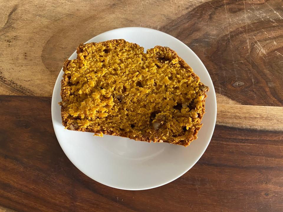 Bobby Flay pumpkin bread.