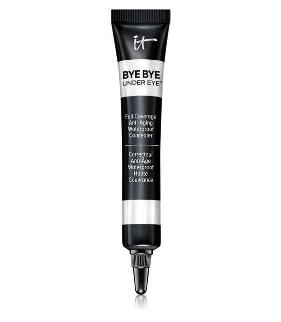 <strong>Julia<br /></strong>It's Bye Bye Under Eye is by far my favorite concealer. When I first tried it, I was wary, because the formula is quite thick, and for someone who wears minimal makeup, it kind of felt like putty. The trick is warming the tube between your hands before squeezing out the concealer. It also helps to rub the&nbsp;stuff between your&nbsp;fingers for a couple seconds before applying. This concealer, which was developed with plastic surgeons, doesn't crease or crack, and its highly pigmented formula works wonders on my undereye circles. I&nbsp;can't recommend it enough.&nbsp;<br /><br /><strong><a href="https://www.itcosmetics.com/bye-bye-under-eye/ITC_0005.html#start=4&amp;cgid=face-concealer" target="_blank">It Bye Bye Under Eye concealer</a></strong>, <strong>$24</strong>