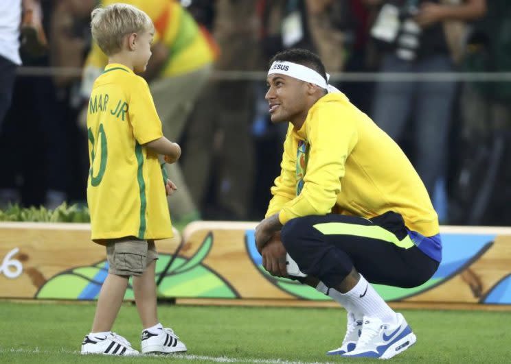 Siempre tan sonriente: la intimidad de Neymar Jr.