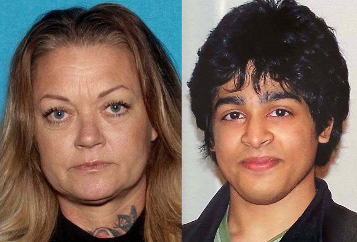Amanda Berrry, left, was killed by Dennis Happawana, right, on Nov. 17, the Fresno County Sheriff’s Office said Thursday, Dec. 22, 2022. Happawana was killed in a standoff with deputies Dec. 6 in what at the time appeared to be an unrelated incident. FRESNO COUNTY SHERIFF'S OFFICE