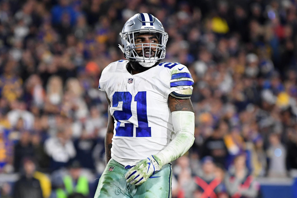 Ezekiel Elliott’s team has described this as just another attempt at extortion after the incident at the Las Vegas music festival in May.