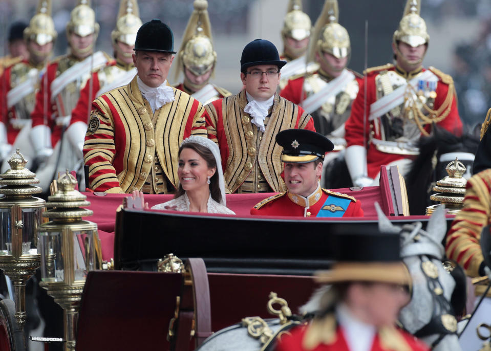 The Duke and Duchess of Cambridge’s wedding had a similar effect on Westminster Abbey’s popularity [Photo: PA]