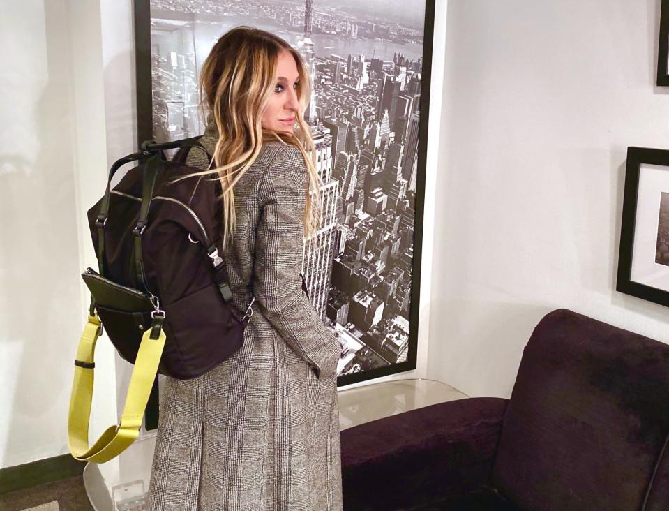 <p>For their latest A-list collaboration, Samsonite tapped an experienced traveler with a knack for spotting all things chic: Sarah Jessica Parker.</p> <p>On November 1, the luggage brand unveiled their partnership with the Sex and the City star, launching the <a href="https://imp.i182465.net/c/249354/842302/11771?subId1=PEOLaunchesWeLovePEOPLEEditorsFavoriteNewTravelItemsYouCanShopNowhchubbTraGal12304405202009I&u=https%3A%2F%2Fshop.samsonite.com%2Fsarah-jessica-parker-capsule-collection%2F" rel="sponsored noopener" target="_blank" data-ylk="slk:Sarah Jessica Parker Capsule Collection;elm:context_link;itc:0;sec:content-canvas" class="link ">Sarah Jessica Parker Capsule Collection</a>, available online and in stores now. The line features a Carry-On Spinner, a Large Expandable Spinner and a Convertible Shoeful Duffel, each embellished with signature touches from Parker herself (like sparkly paneling, shoe-printed lining and bold-colored straps).</p> <p>The collection also brings back the brand's popular Carried Away Convertible bag in two new colorways: plum and teal.</p> <p><strong>Buy It!</strong> Starting at $200, <a href="https://imp.i182465.net/c/249354/842302/11771?subId1=PEOLaunchesWeLovePEOPLEEditorsFavoriteNewTravelItemsYouCanShopNowhchubbTraGal12304405202009I&u=https%3A%2F%2Fshop.samsonite.com%2Fsarah-jessica-parker-capsule-collection%2F" rel="sponsored noopener" target="_blank" data-ylk="slk:shop.samsonite.com;elm:context_link;itc:0;sec:content-canvas" class="link ">shop.samsonite.com</a></p>