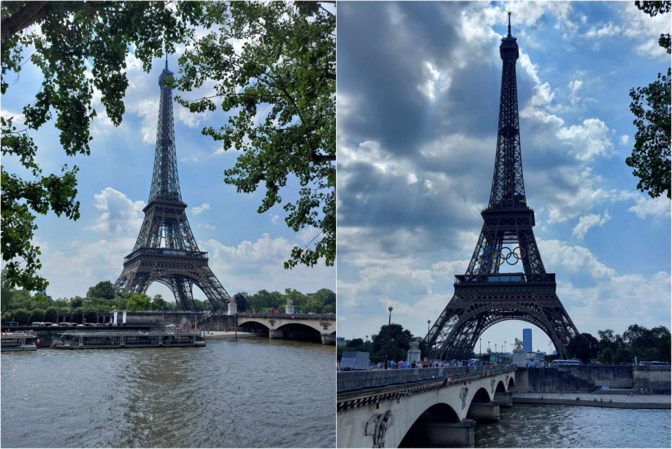 <span>Photos de la tour Eiffel prises le 27 juin 2024</span><div><span>Emilie BERAUD</span></div>