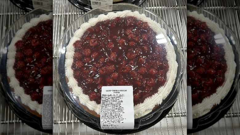 Cherry Cheesecake at Costco