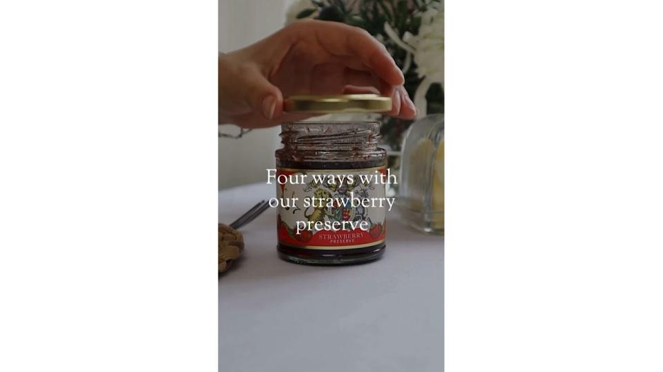 A jar of jam from Buckingham Palace