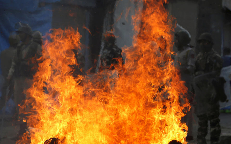 Clashes in Srinagar