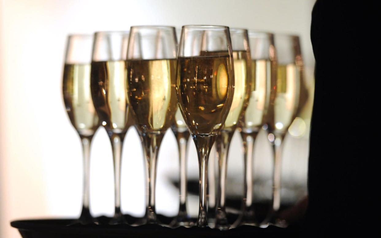 Bring on the bubbly: toast the bride and groom with a delicious alternative to the usual fizz  - PA