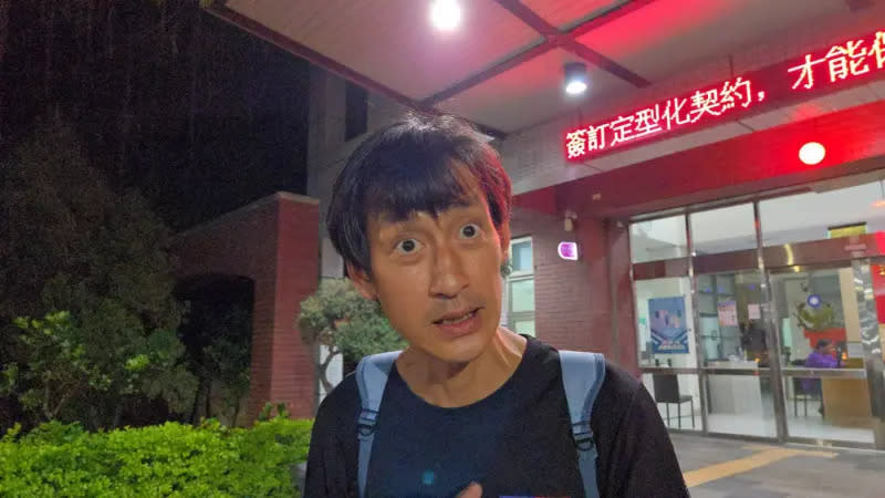 ▲唐治平今下午因臨時有事失約青柳克明，他接電話時解釋：「接到朋友電話，說在基隆看到媽媽身影。」所以趕往基隆找媽。（圖／資料照／讀者提供）