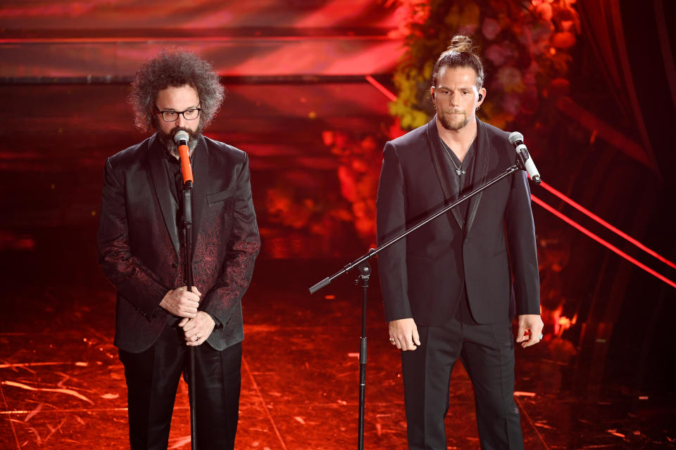 Simone Cristicchi ed Enrico Nigiotti (Photo by Daniele Venturelli/Getty Images)