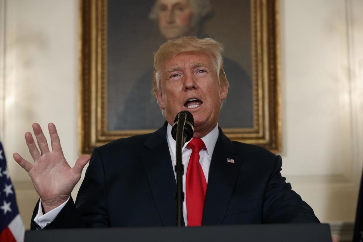 President Donald Trump has been both criticised and praised for his decision to continue war efforts in Afghanistan: AP