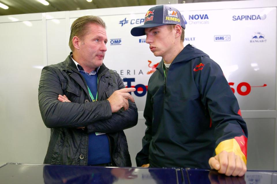 Jos has been at Max’s side since he made his F1 debut as a 17-year-old in 2015 (Getty Images)