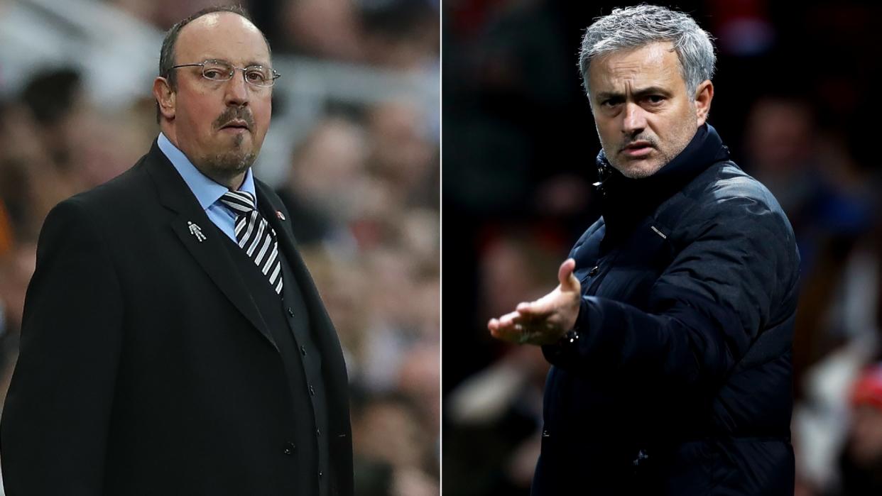 Old Foes: Rafa Benitez and Jose Mourinho