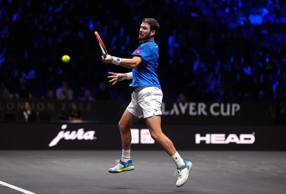 Cameron Norrie lost on his Laver Cup debut to Taylor Fritz (John Walton/PA) (PA Wire)