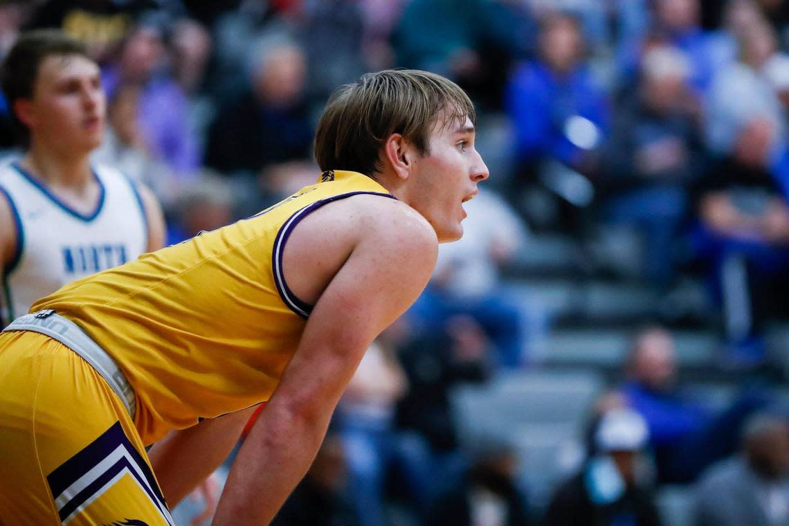 Lyon County junior point guard Travis Perry has been most connected in recruiting circles to Indiana, Kentucky, Michigan, Purdue, Vanderbilt and Virginia.
