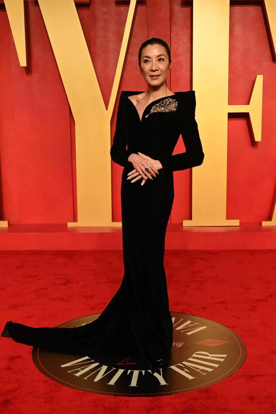 Michelle Yeoh wears Balenciaga (Getty Images for Vanity Fair)