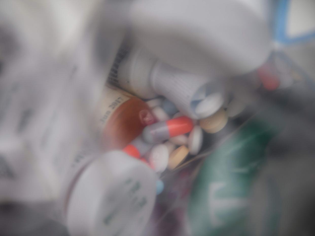 US deaths from drug overdoses surged to a record 93,000 during 2020, driven largely by rising opioid use during the pandemic (AFP via Getty Images)