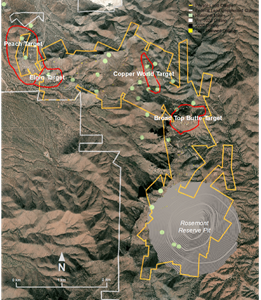Hudbay’s exploration programs are focused on defining the limits of the Copper World deposits which remain open along strike.