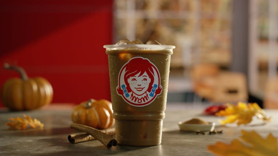 Wendy’s new Pumpkin Spice Frosty Cold Brew available Sept. 12. (Courtesy Photo/Wendy’s)