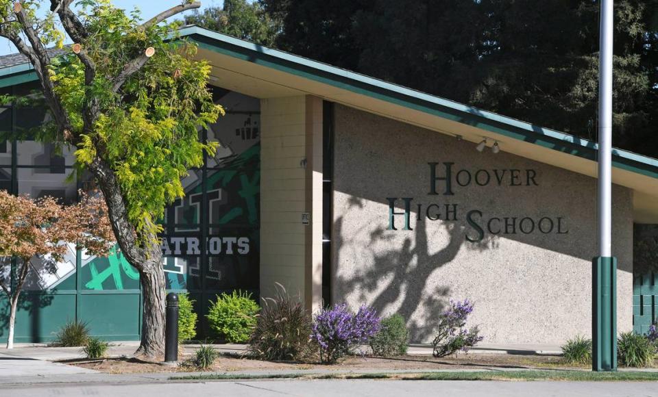 Hoover High School, shown Thursday, Sept. 29, 2022 in Fresno. ERIC PAUL ZAMORA/ezamora@fresnobee.com