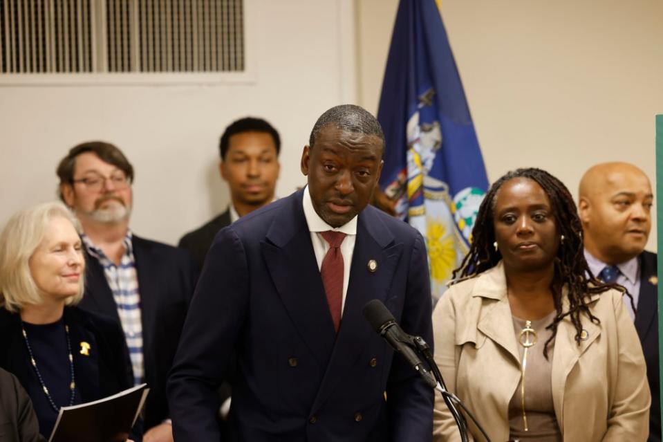 City Councilman Yusef Salaam, who spearheaded the “How Many Stops Act,” now wants the NYPD to protect him from death threats. Kevin C. Downs for NY Post