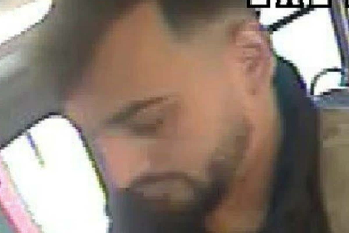 Police want to speak to trace this man in connection a series of assaults on buses.   (Met/BTP)